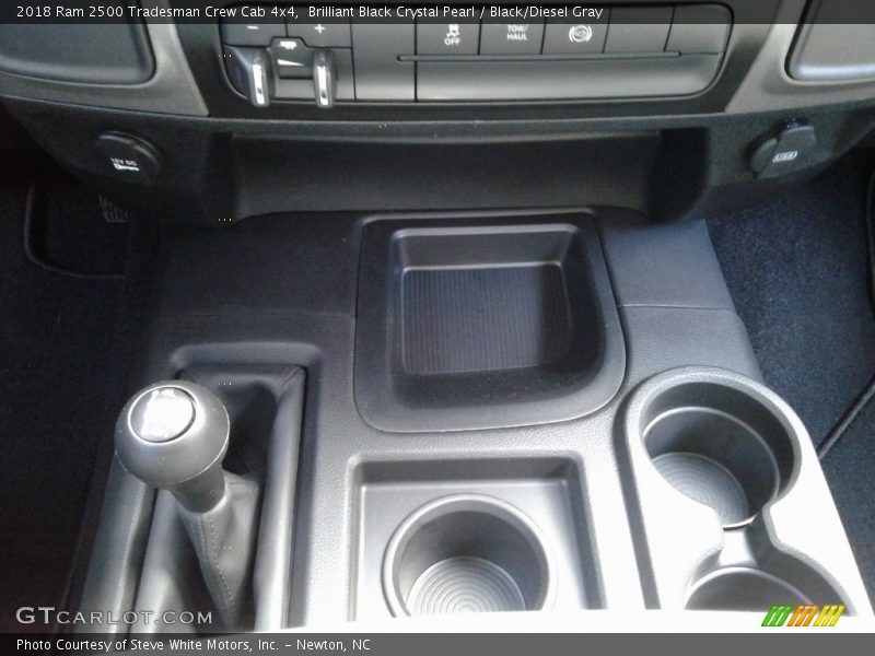 Brilliant Black Crystal Pearl / Black/Diesel Gray 2018 Ram 2500 Tradesman Crew Cab 4x4