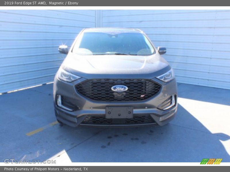 Magnetic / Ebony 2019 Ford Edge ST AWD