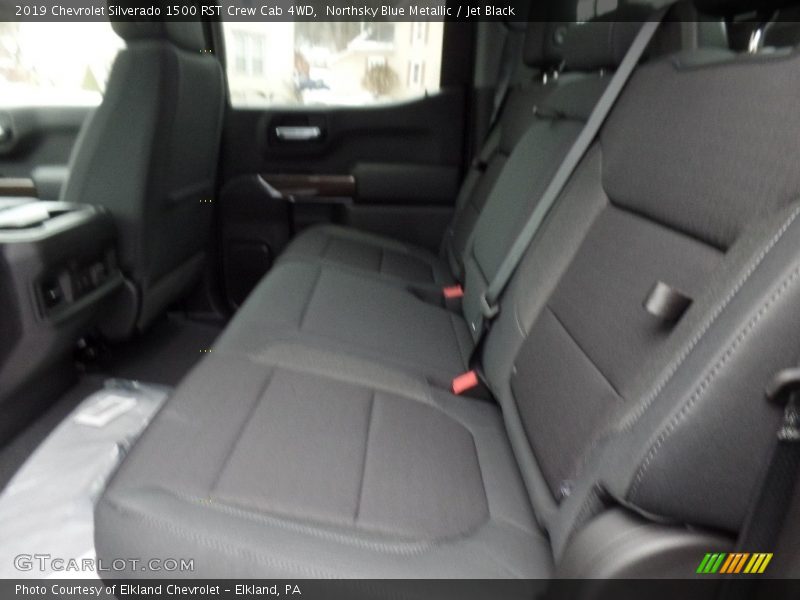 Northsky Blue Metallic / Jet Black 2019 Chevrolet Silverado 1500 RST Crew Cab 4WD