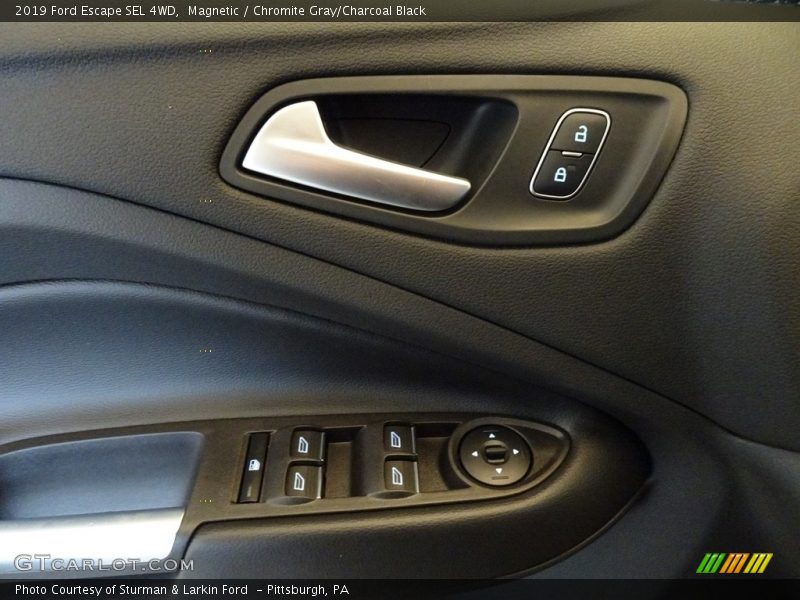 Magnetic / Chromite Gray/Charcoal Black 2019 Ford Escape SEL 4WD