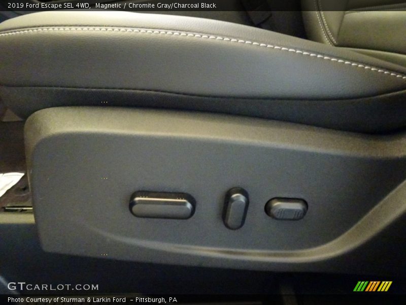 Magnetic / Chromite Gray/Charcoal Black 2019 Ford Escape SEL 4WD