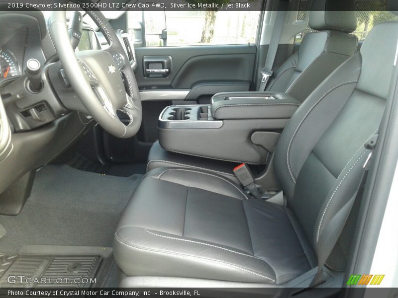 Silver Ice Metallic / Jet Black 2019 Chevrolet Silverado 2500HD LTZ Crew Cab 4WD