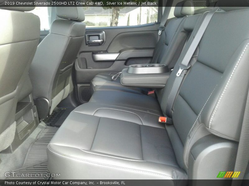 Silver Ice Metallic / Jet Black 2019 Chevrolet Silverado 2500HD LTZ Crew Cab 4WD