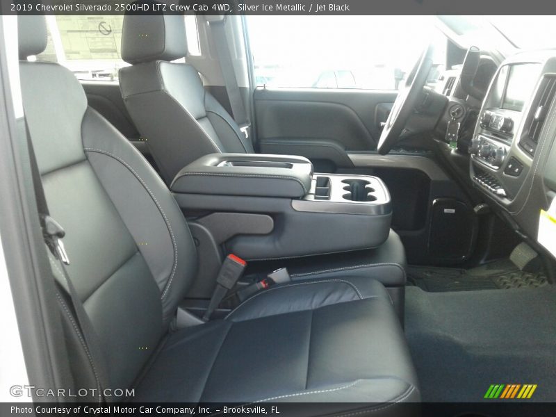 Silver Ice Metallic / Jet Black 2019 Chevrolet Silverado 2500HD LTZ Crew Cab 4WD