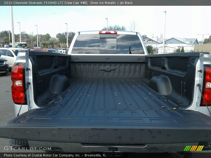 Silver Ice Metallic / Jet Black 2019 Chevrolet Silverado 2500HD LTZ Crew Cab 4WD