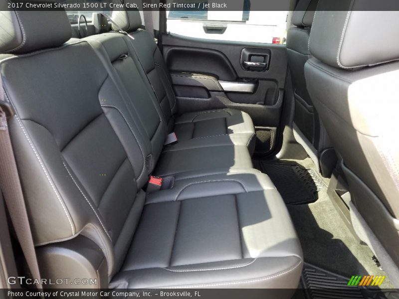 Siren Red Tintcoat / Jet Black 2017 Chevrolet Silverado 1500 LT Crew Cab