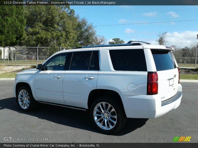 Iridescent Pearl Tricoat / Jet Black/Mahogany 2019 Chevrolet Tahoe Premier