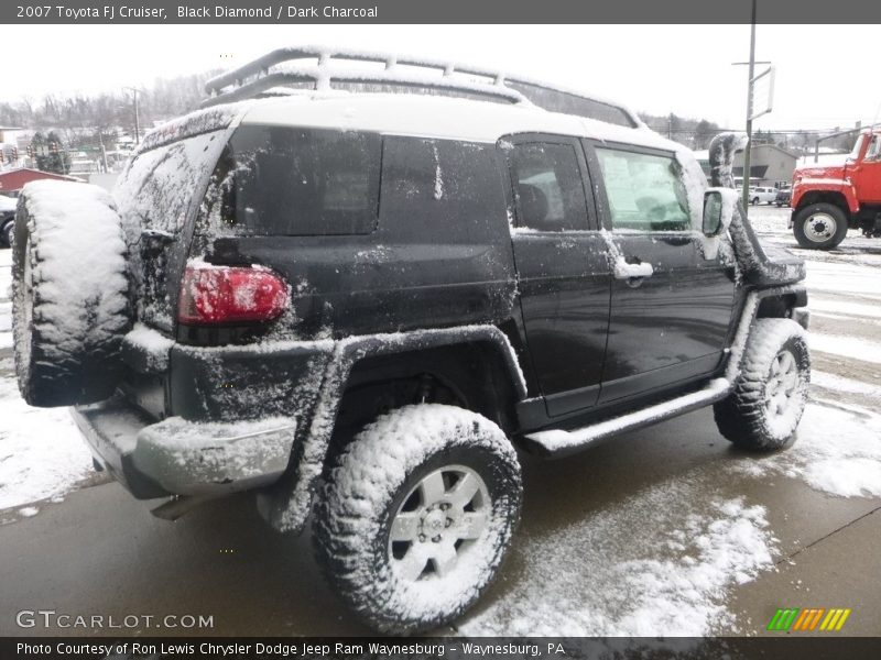 Black Diamond / Dark Charcoal 2007 Toyota FJ Cruiser