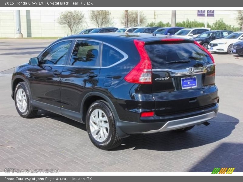 Crystal Black Pearl / Black 2015 Honda CR-V EX