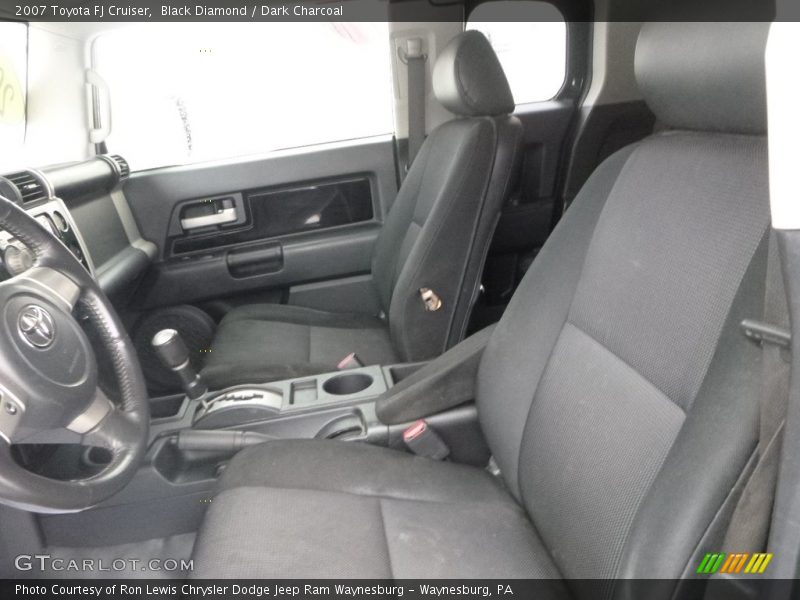 Black Diamond / Dark Charcoal 2007 Toyota FJ Cruiser