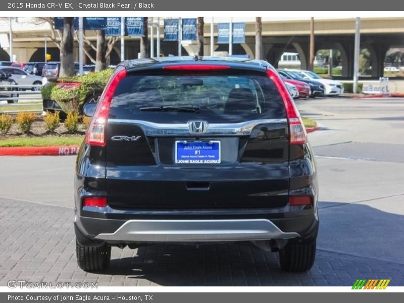 Crystal Black Pearl / Black 2015 Honda CR-V EX