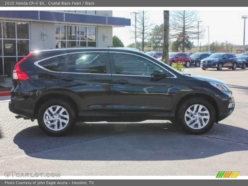 Crystal Black Pearl / Black 2015 Honda CR-V EX
