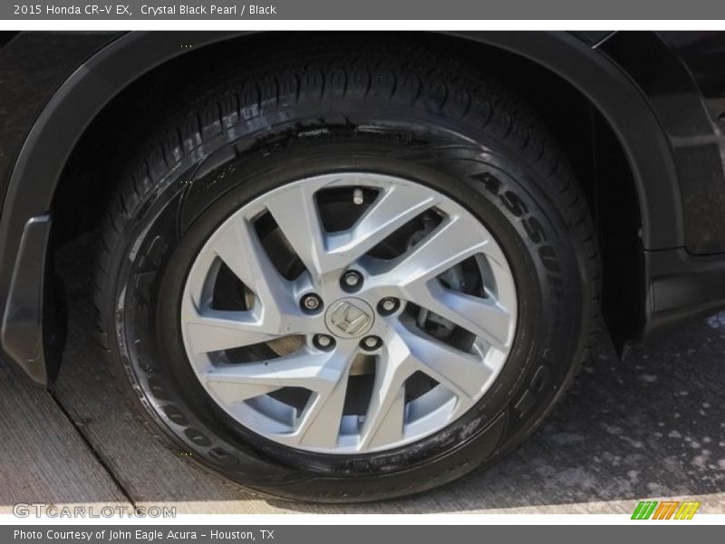 Crystal Black Pearl / Black 2015 Honda CR-V EX