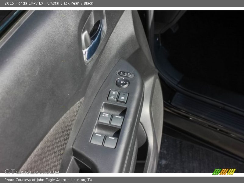Crystal Black Pearl / Black 2015 Honda CR-V EX
