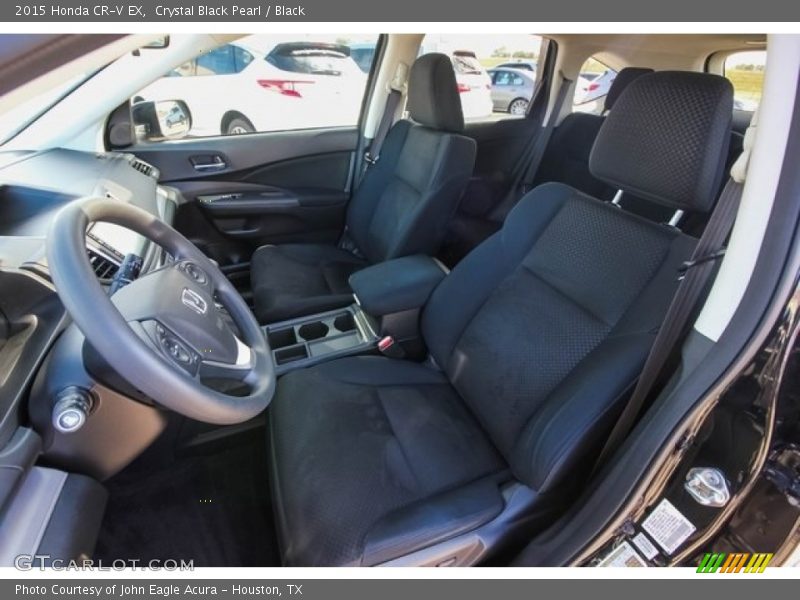Crystal Black Pearl / Black 2015 Honda CR-V EX