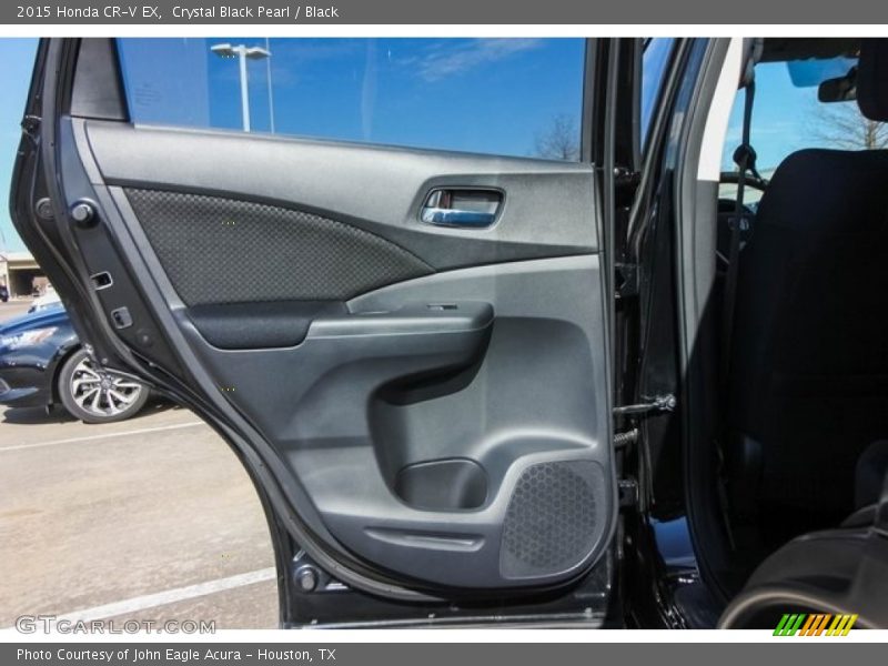 Crystal Black Pearl / Black 2015 Honda CR-V EX