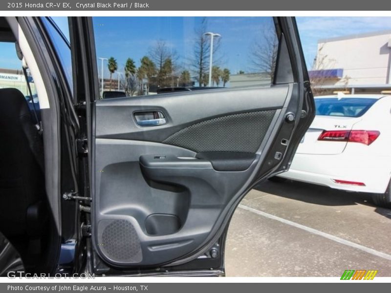 Crystal Black Pearl / Black 2015 Honda CR-V EX