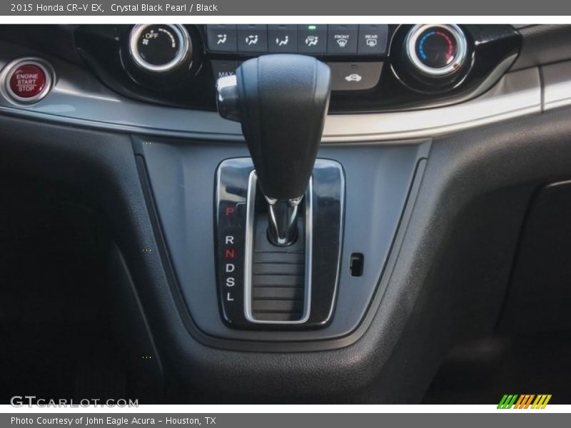 Crystal Black Pearl / Black 2015 Honda CR-V EX