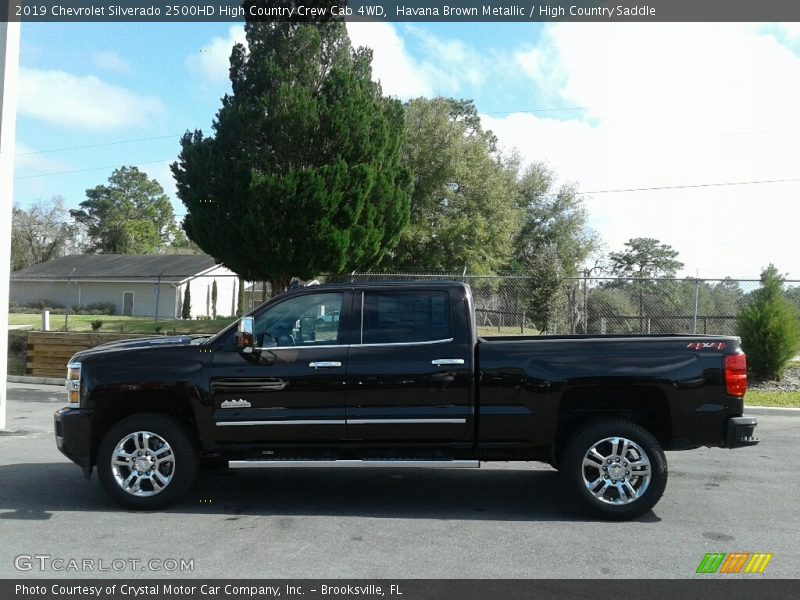 Havana Brown Metallic / High Country Saddle 2019 Chevrolet Silverado 2500HD High Country Crew Cab 4WD