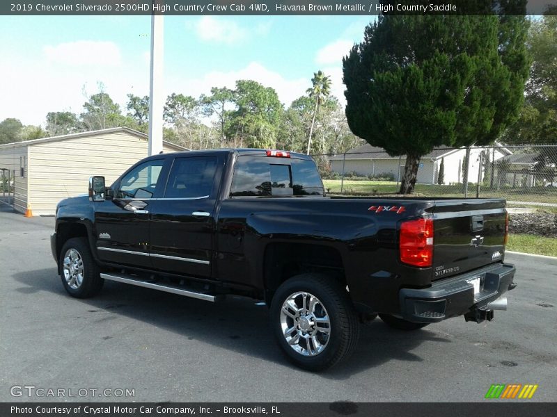 Havana Brown Metallic / High Country Saddle 2019 Chevrolet Silverado 2500HD High Country Crew Cab 4WD