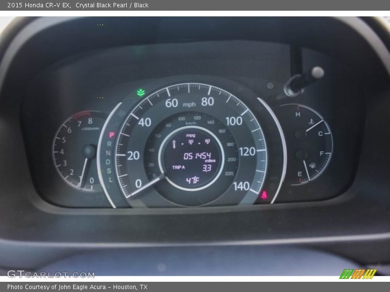 Crystal Black Pearl / Black 2015 Honda CR-V EX