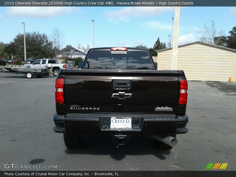 Havana Brown Metallic / High Country Saddle 2019 Chevrolet Silverado 2500HD High Country Crew Cab 4WD
