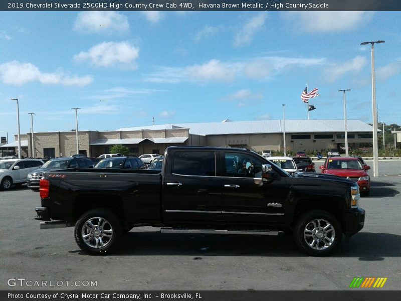 Havana Brown Metallic / High Country Saddle 2019 Chevrolet Silverado 2500HD High Country Crew Cab 4WD