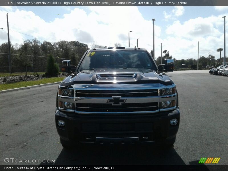 Havana Brown Metallic / High Country Saddle 2019 Chevrolet Silverado 2500HD High Country Crew Cab 4WD