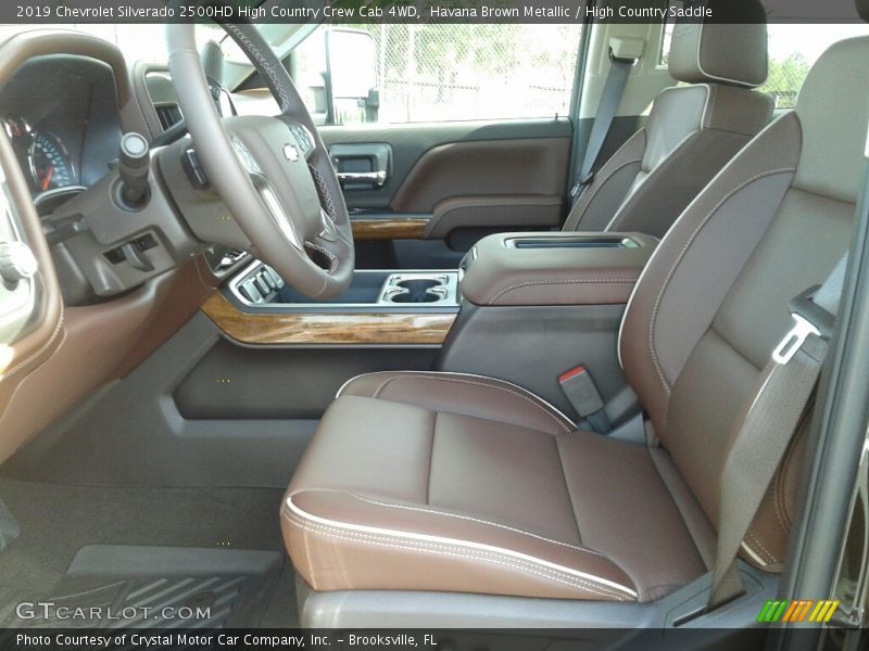 Havana Brown Metallic / High Country Saddle 2019 Chevrolet Silverado 2500HD High Country Crew Cab 4WD