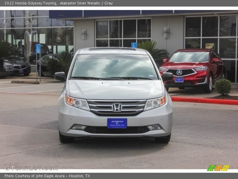 Alabaster Silver Metallic / Gray 2012 Honda Odyssey Touring