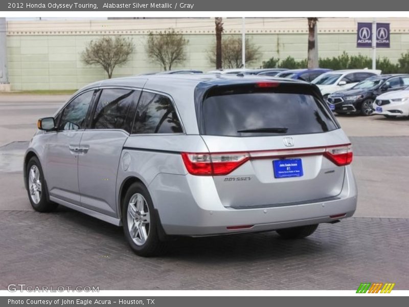 Alabaster Silver Metallic / Gray 2012 Honda Odyssey Touring