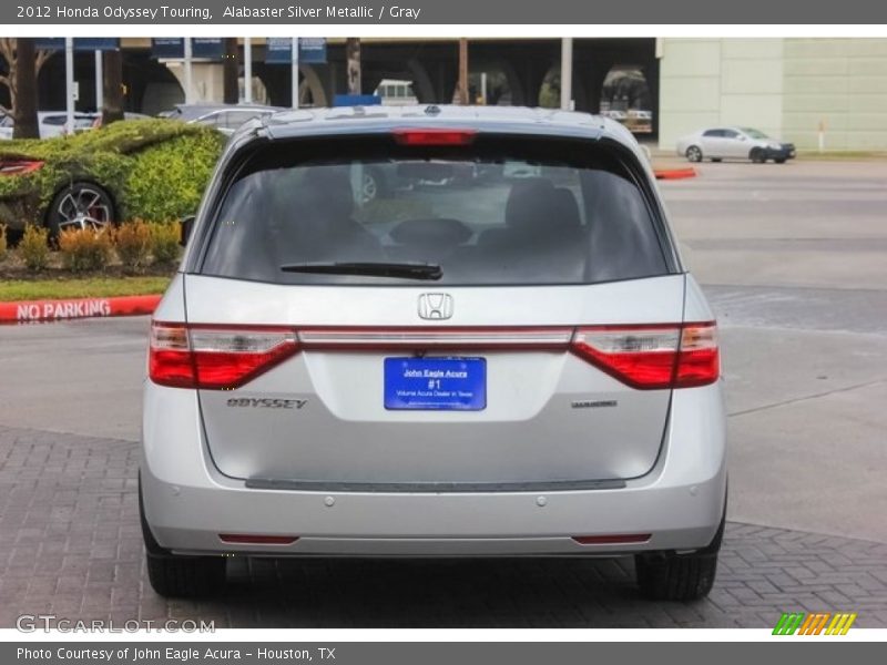 Alabaster Silver Metallic / Gray 2012 Honda Odyssey Touring