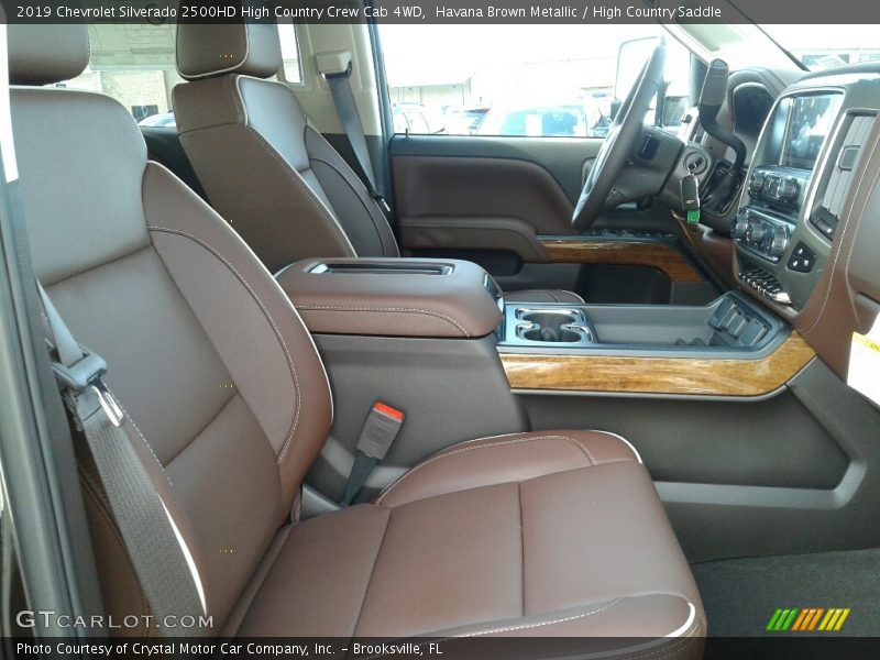 Havana Brown Metallic / High Country Saddle 2019 Chevrolet Silverado 2500HD High Country Crew Cab 4WD