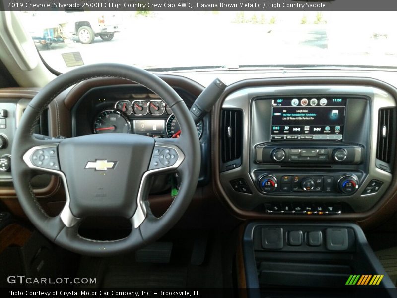 Havana Brown Metallic / High Country Saddle 2019 Chevrolet Silverado 2500HD High Country Crew Cab 4WD