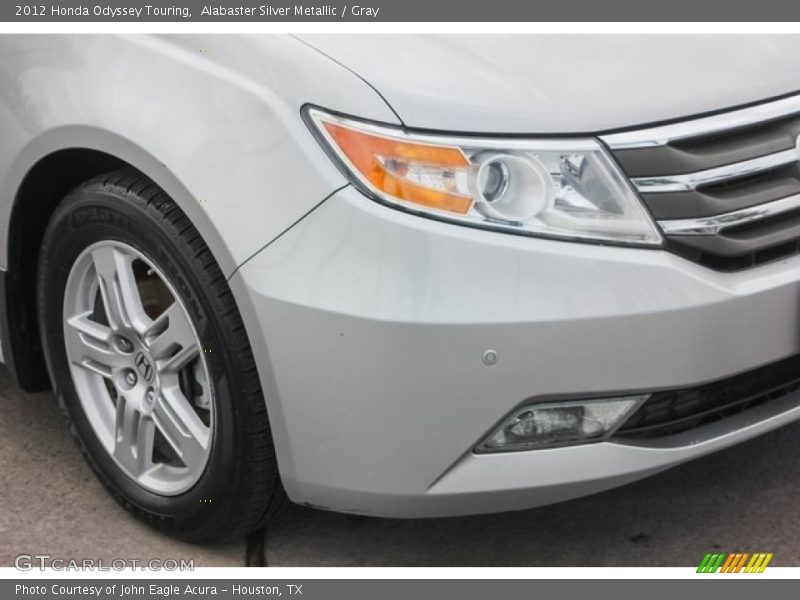 Alabaster Silver Metallic / Gray 2012 Honda Odyssey Touring
