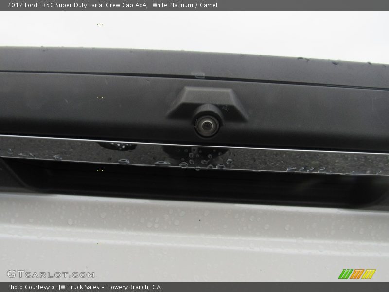White Platinum / Camel 2017 Ford F350 Super Duty Lariat Crew Cab 4x4