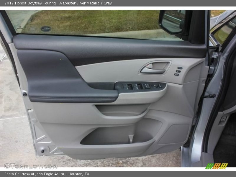 Alabaster Silver Metallic / Gray 2012 Honda Odyssey Touring
