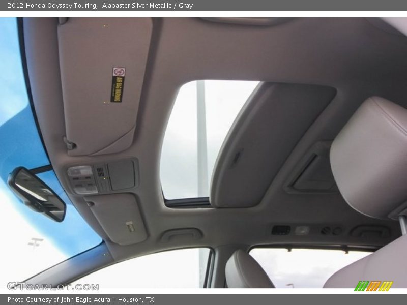 Alabaster Silver Metallic / Gray 2012 Honda Odyssey Touring