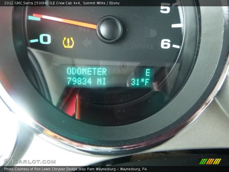 Summit White / Ebony 2012 GMC Sierra 2500HD SLE Crew Cab 4x4