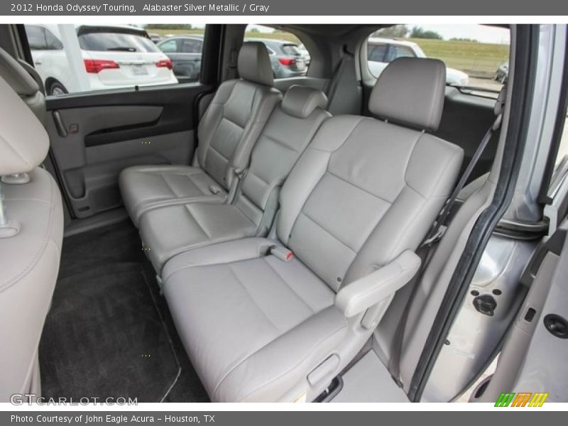Alabaster Silver Metallic / Gray 2012 Honda Odyssey Touring