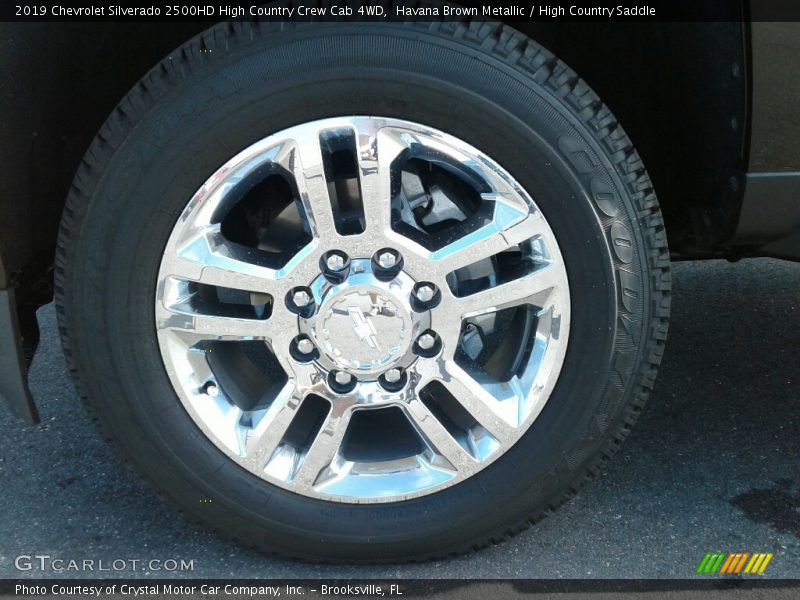 Havana Brown Metallic / High Country Saddle 2019 Chevrolet Silverado 2500HD High Country Crew Cab 4WD