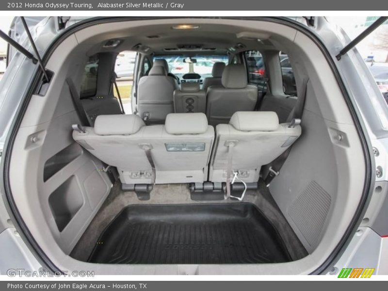 Alabaster Silver Metallic / Gray 2012 Honda Odyssey Touring
