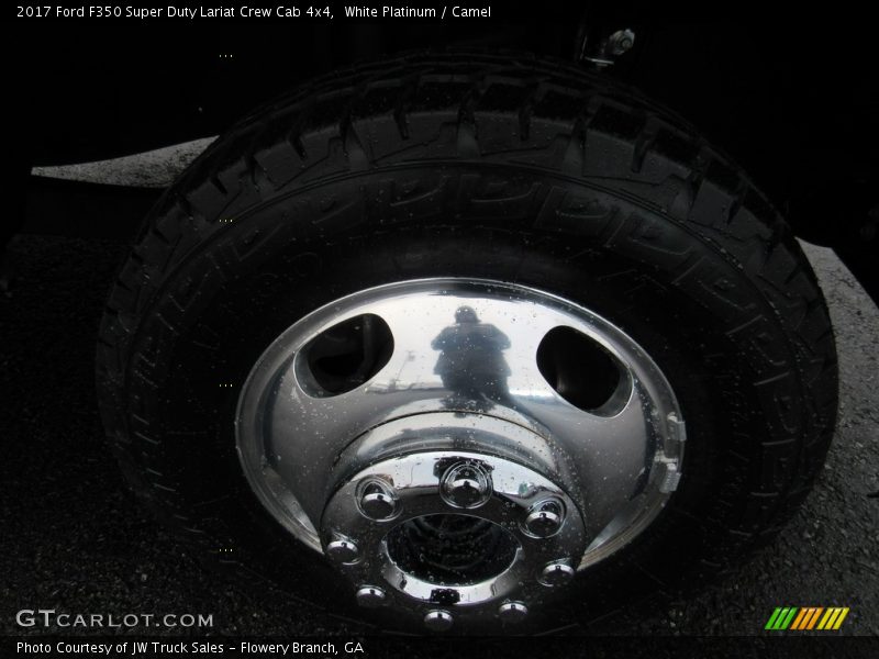 White Platinum / Camel 2017 Ford F350 Super Duty Lariat Crew Cab 4x4