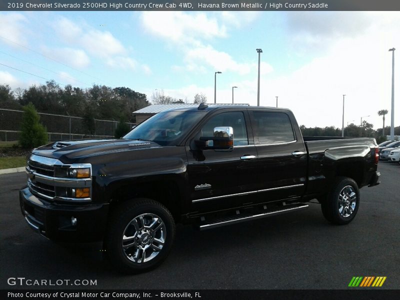 Havana Brown Metallic / High Country Saddle 2019 Chevrolet Silverado 2500HD High Country Crew Cab 4WD