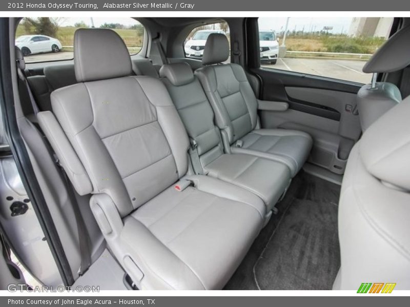 Alabaster Silver Metallic / Gray 2012 Honda Odyssey Touring