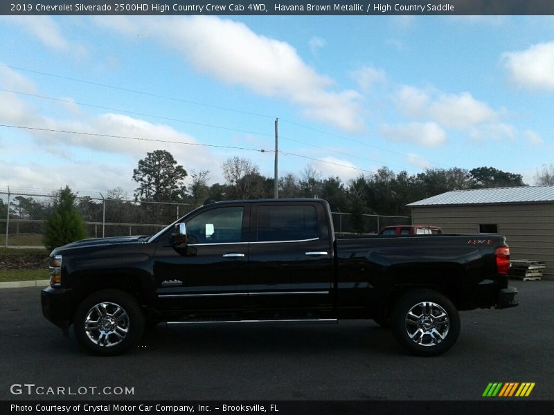 Havana Brown Metallic / High Country Saddle 2019 Chevrolet Silverado 2500HD High Country Crew Cab 4WD