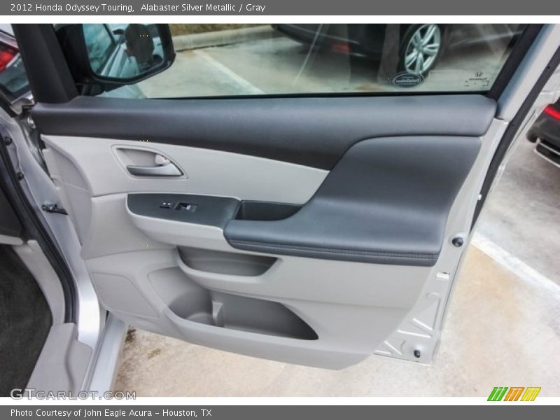 Alabaster Silver Metallic / Gray 2012 Honda Odyssey Touring