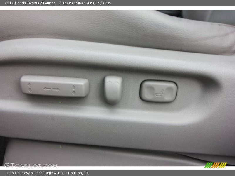 Alabaster Silver Metallic / Gray 2012 Honda Odyssey Touring