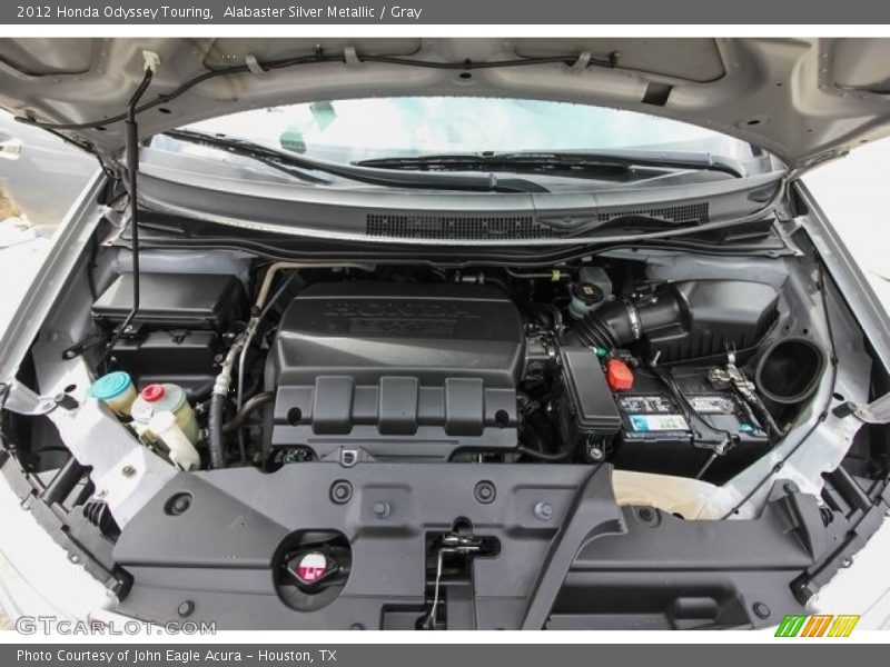 Alabaster Silver Metallic / Gray 2012 Honda Odyssey Touring