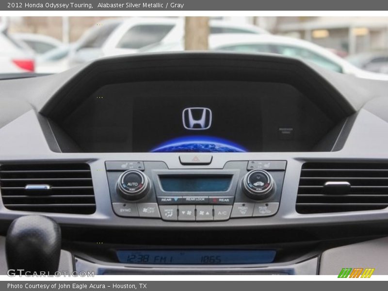 Alabaster Silver Metallic / Gray 2012 Honda Odyssey Touring
